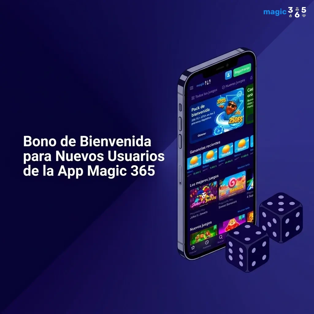 Bono de bienvenida Magic 365: 150% en depósito hasta 34000 ARS para apuestas o casino con giros gratis