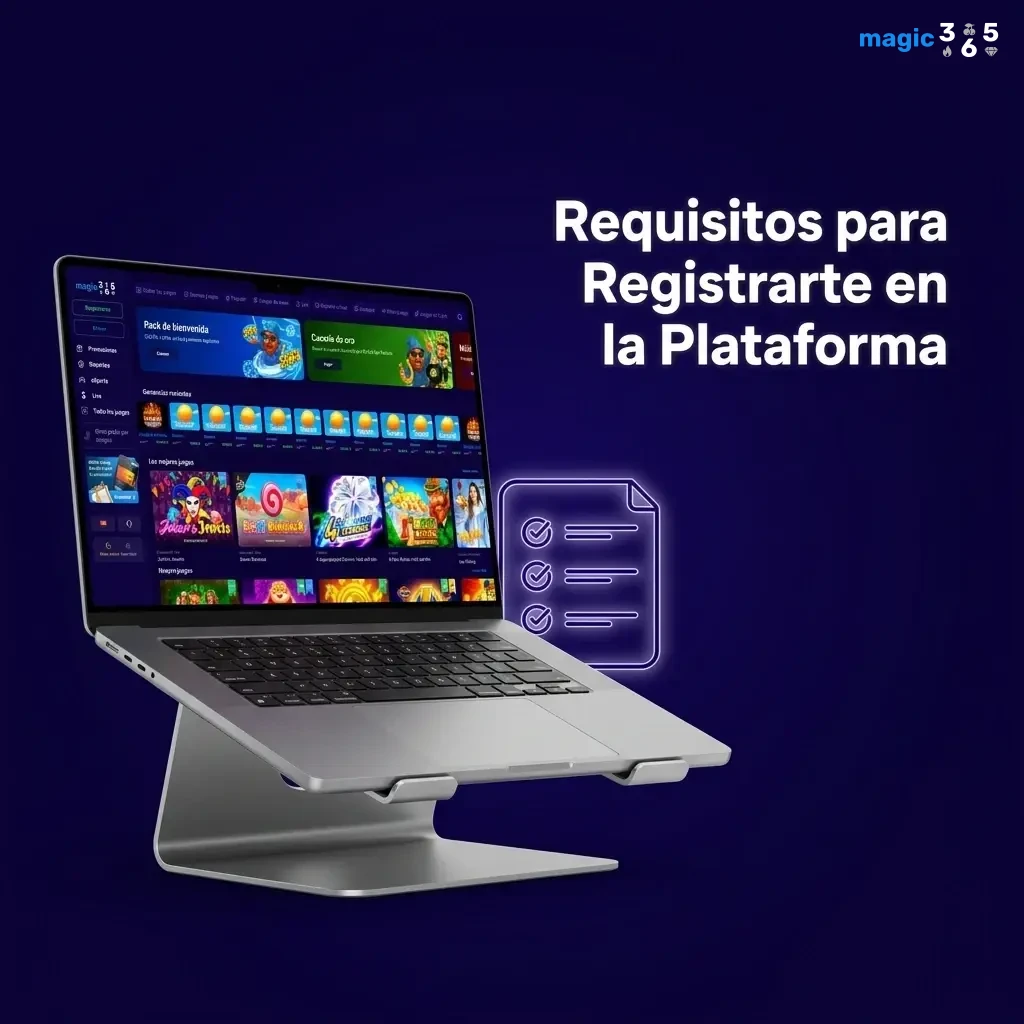 Requisitos para registrarte en Magic 365: edad mínima, datos verídicos y verificación de identidad en Argentina