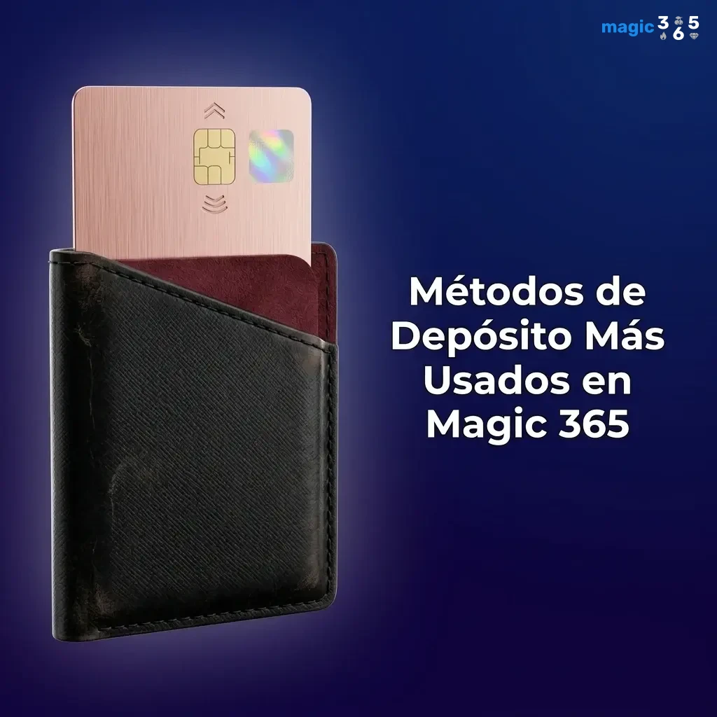 Métodos de depósito en Magic 365: Mercado Pago, CBU QR, transferencia bancaria y cripto USDT disponibles en Argentina