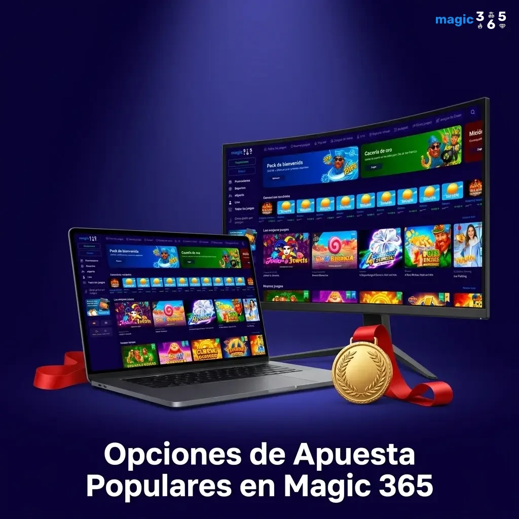 Opciones de apuesta en Magic 365: múltiples en vivo, prematch y en vivo para todo tipo de apostadores