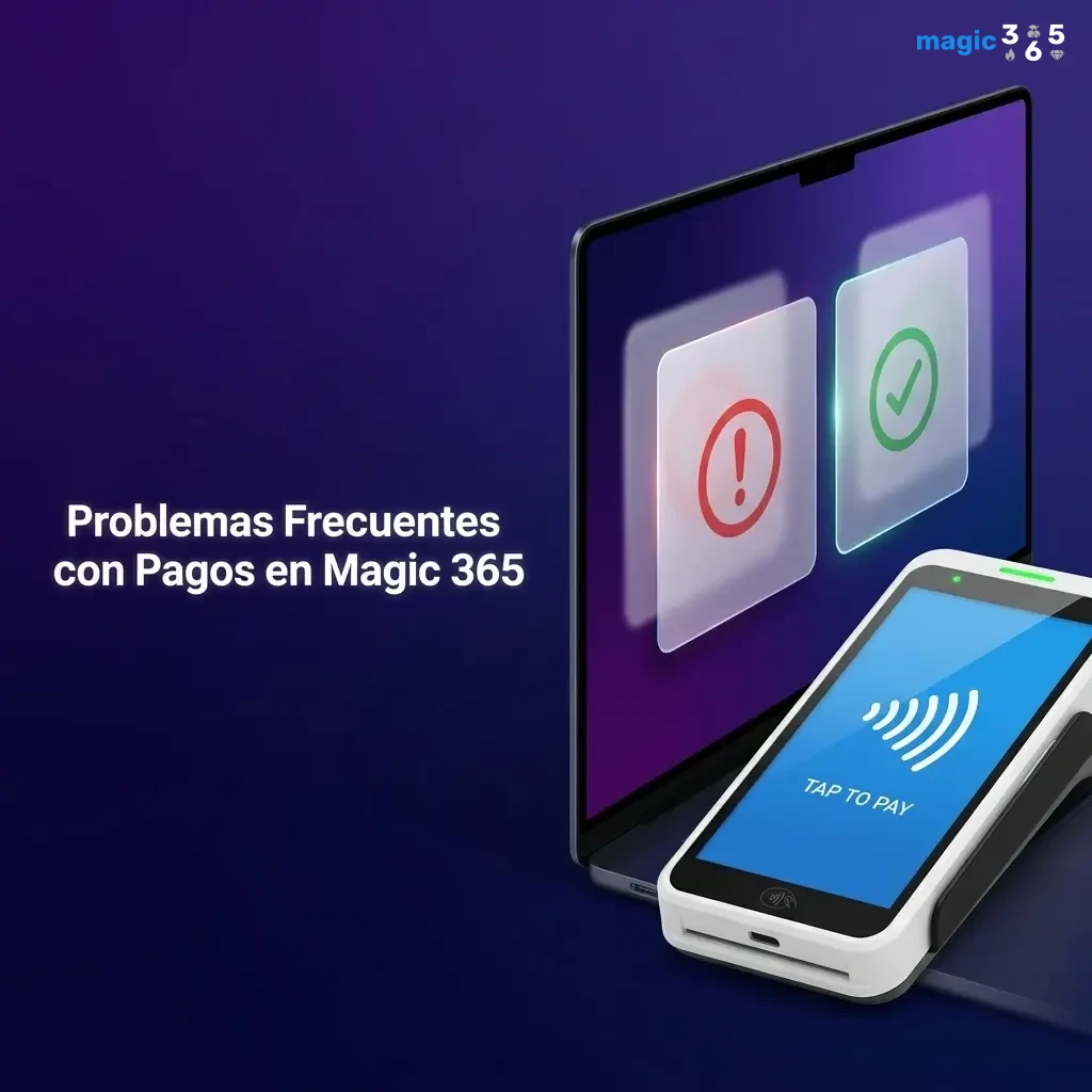 Problemas frecuentes con pagos en Magic 365: depósitos, retiros y métodos de pago no disponibles