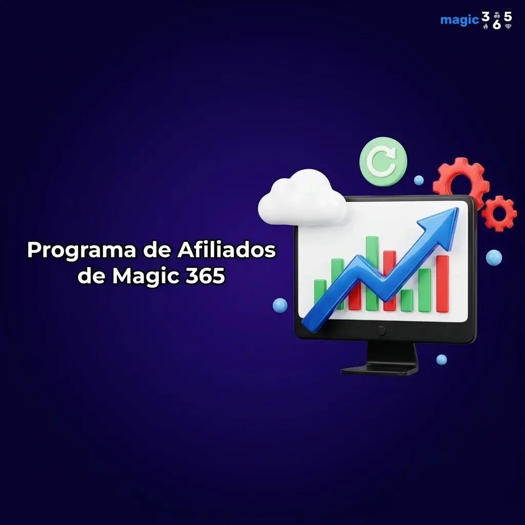Programa de Afiliados Magic 365: ganá comisiones por referir jugadores con revenue share y CPA en Argentina
